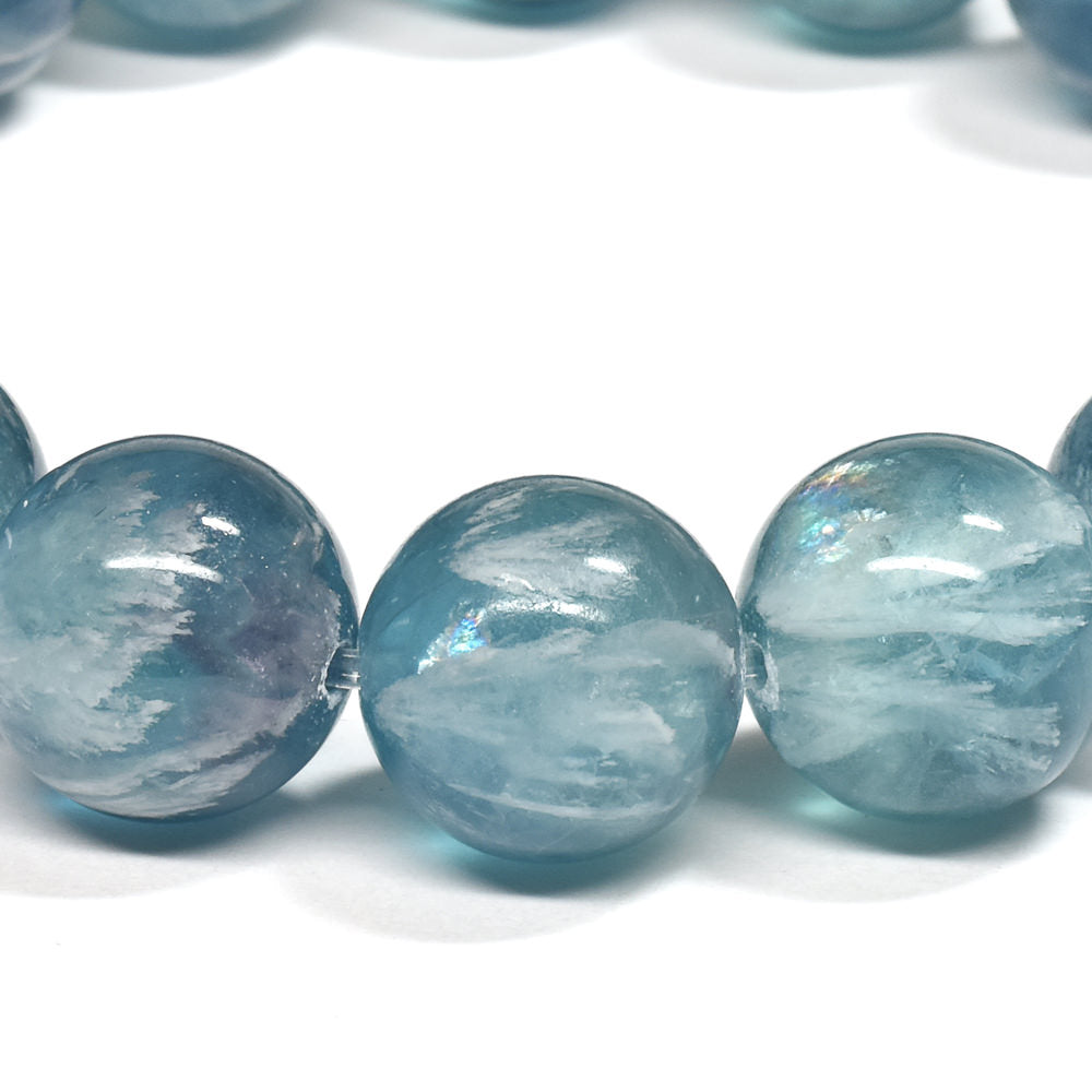 エンジェルフェザーフローライト ブレスレット 13.5mm #RH081