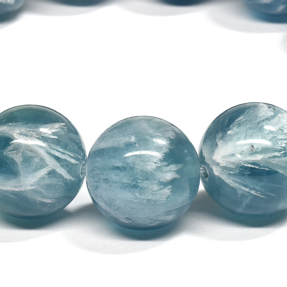 エンジェルフェザーフローライト ブレスレット 15mm #RH082