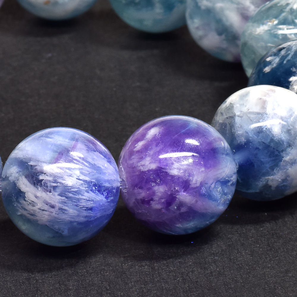 エンジェルフェザーフローライト ブレスレット 15.5mm #RH083