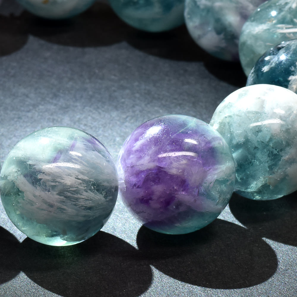 エンジェルフェザーフローライト ブレスレット 15.5mm #RH083
