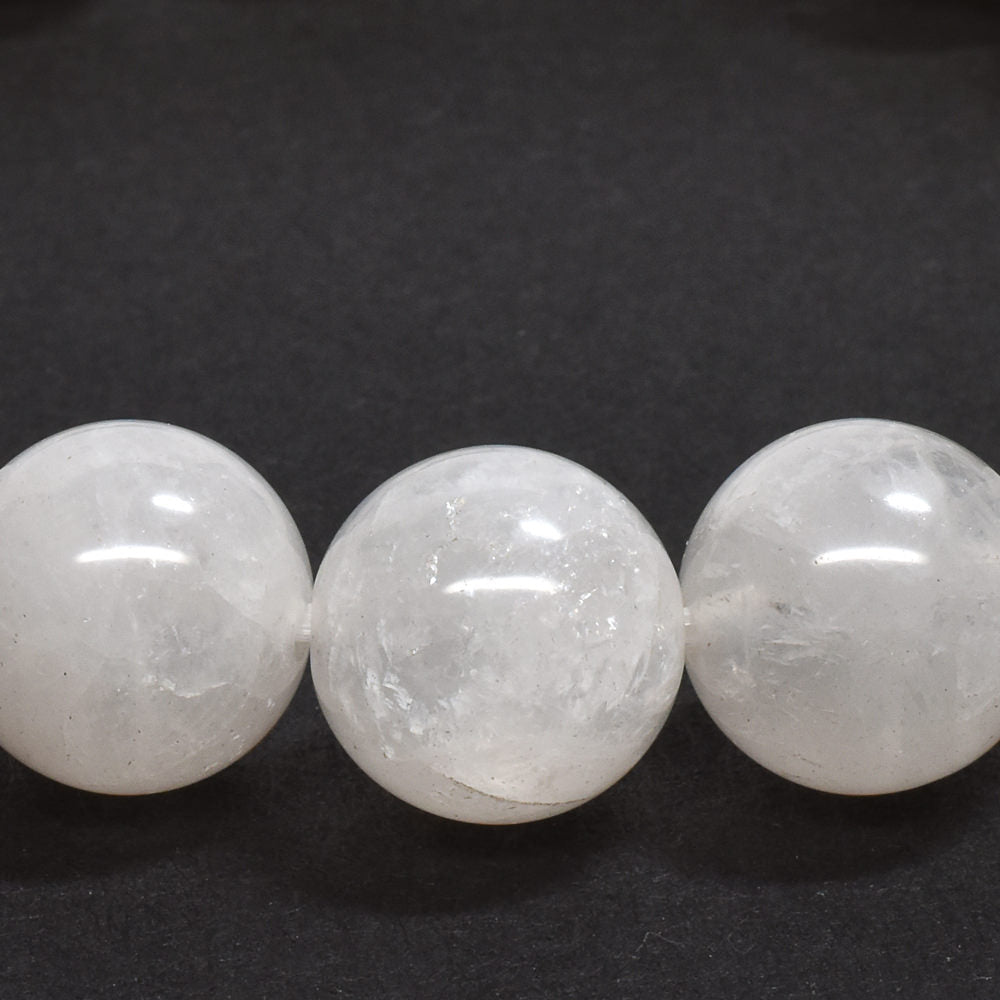 奈良県産 飛鳥桜水晶 ブレスレット 12mm #RH138