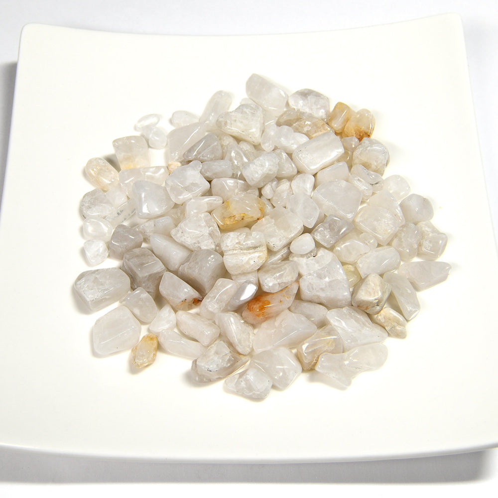 奈良県産 飛鳥桜水晶 さざれ 100g #RH139
