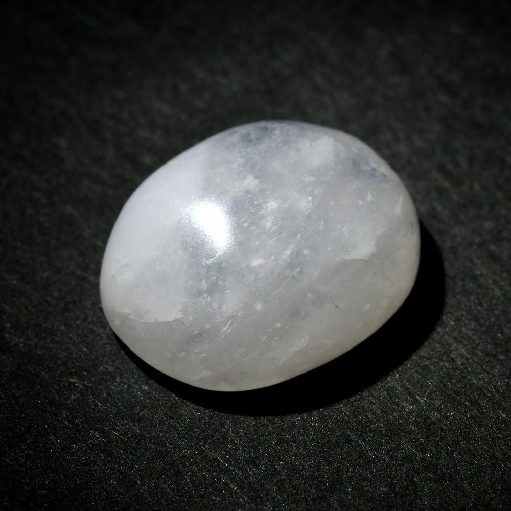 奈良県産 飛鳥桜水晶 カボションカット ルース 6.7ct #RH165