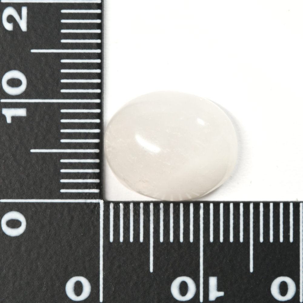 奈良県産 飛鳥桜水晶 カボションカット ルース 6.7ct #RH165
