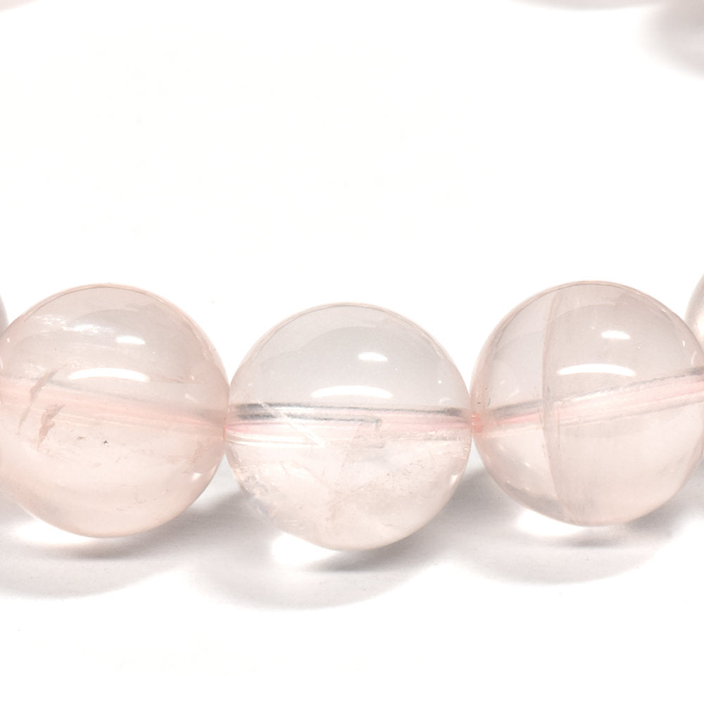 スターローズクォーツ ブレスレット 12-12.5mm #RH169