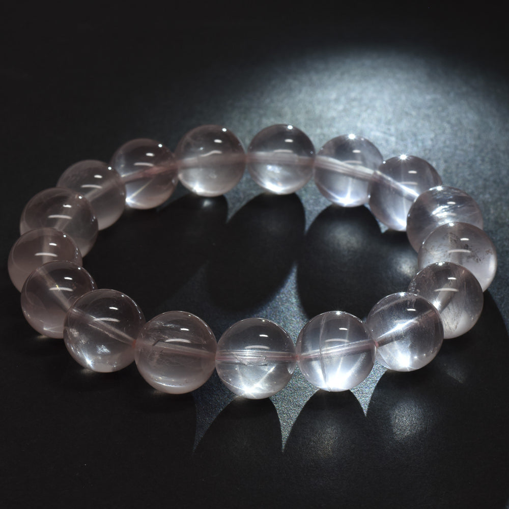 スターローズクォーツ ブレスレット 12-12.5mm #RH169