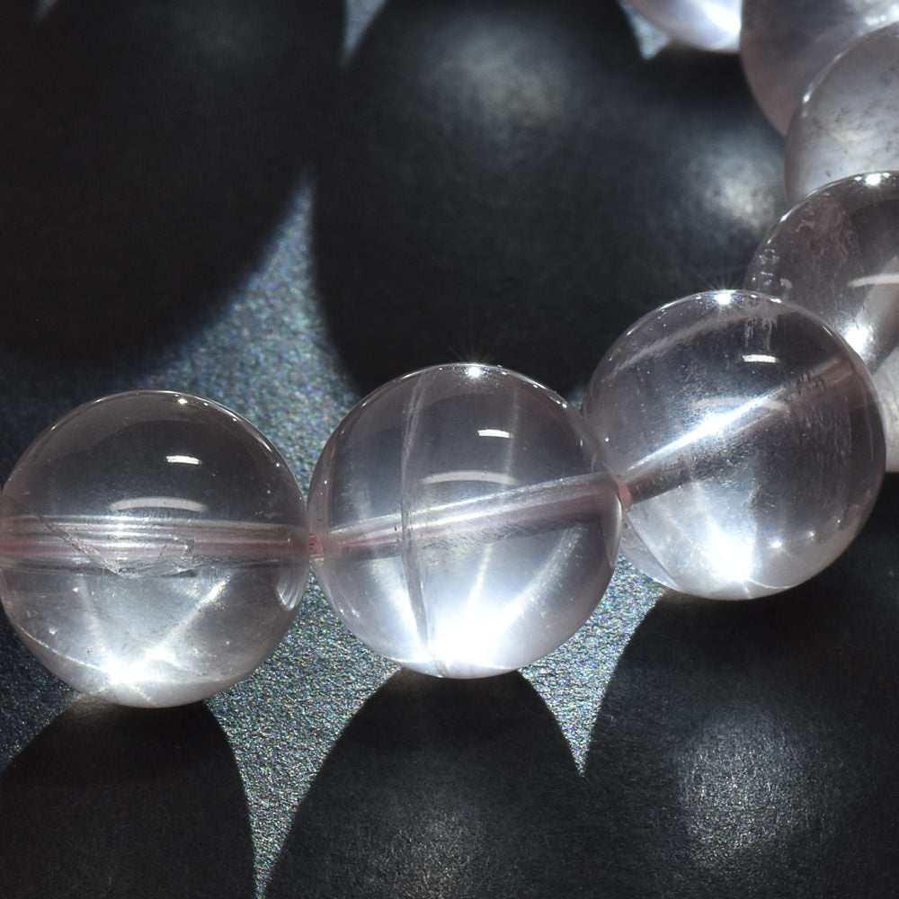 スターローズクォーツ ブレスレット 12-12.5mm #RH169