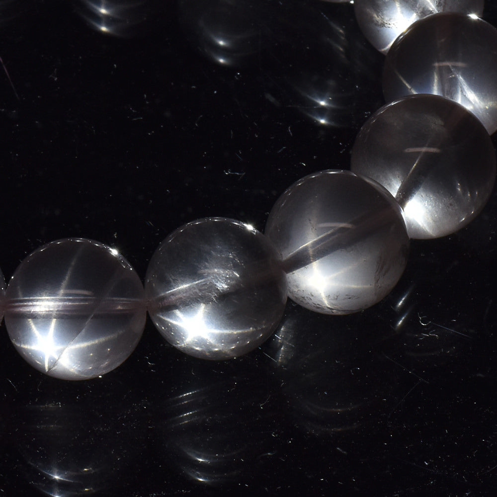 スターローズクォーツ ブレスレット 12-12.5mm #RH169