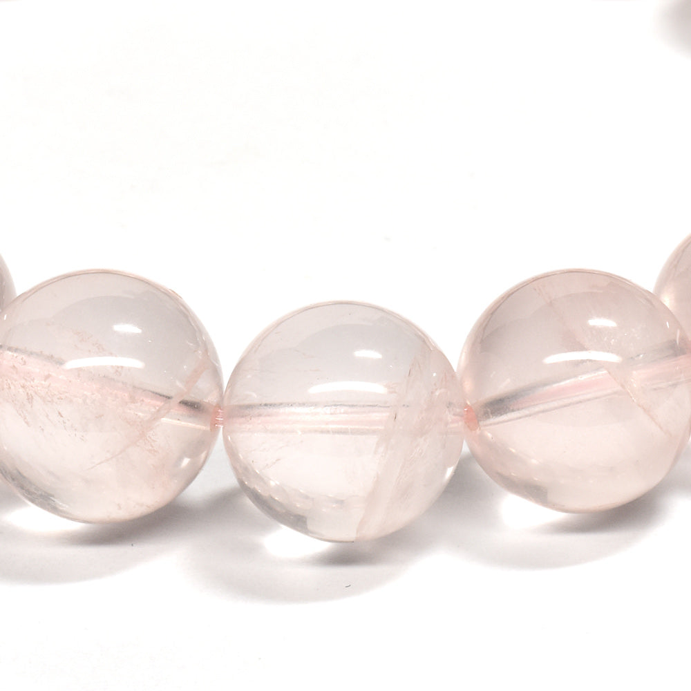 スターローズクォーツ ブレスレット 12-12.5mm #RH170