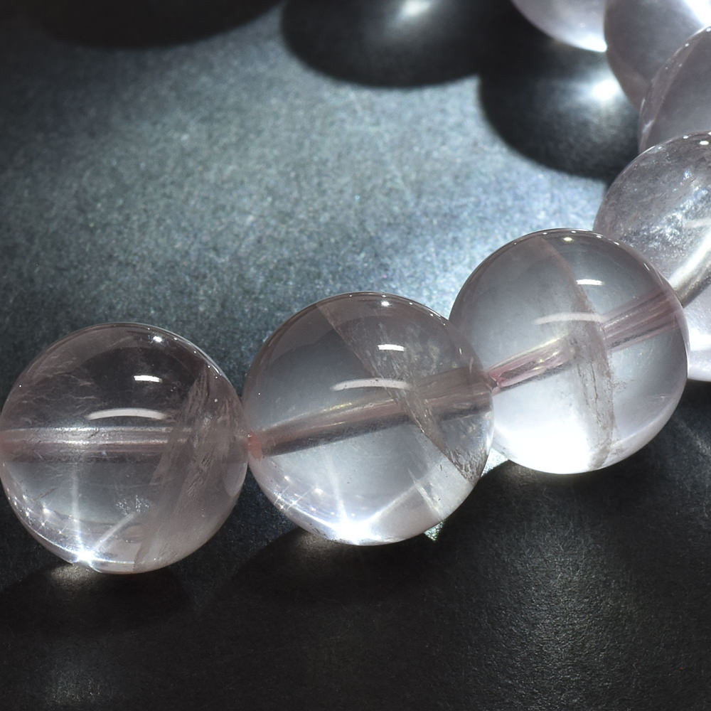 スターローズクォーツ ブレスレット 12-12.5mm #RH170