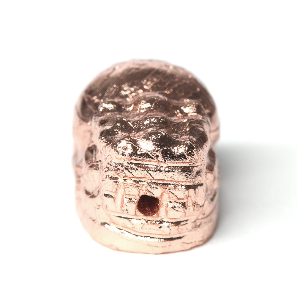 アルタイ隕石 (ピンクゴールド)貔貅ビーズ 10.9x8.2x8.2mm #RH173