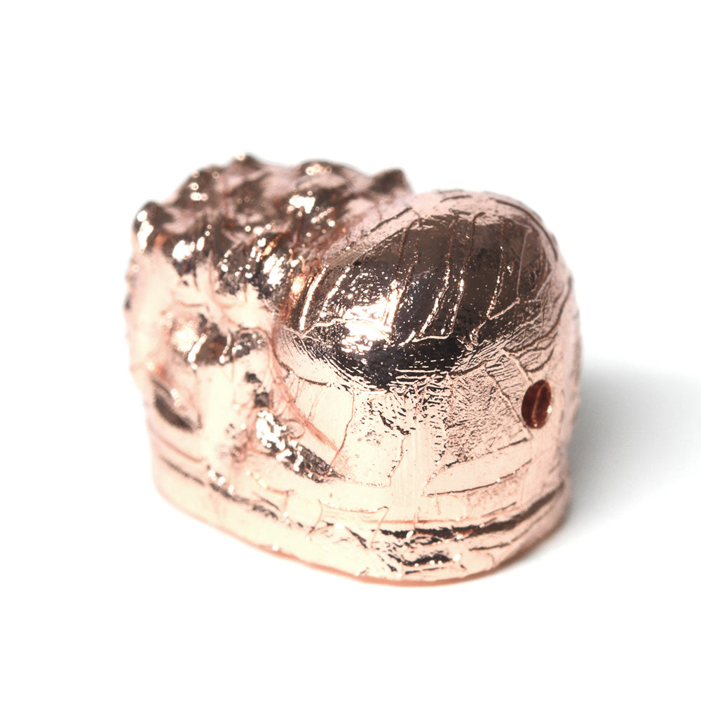 アルタイ隕石 (ピンクゴールド)貔貅ビーズ 10.9x8.2x8.2mm #RH173