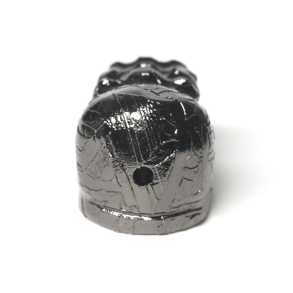 アルタイ隕石 (ブラック)貔貅ビーズ 11.2x7.9x7.7mm #RH179