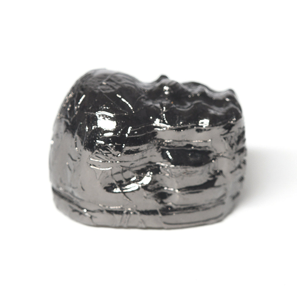 アルタイ隕石 (ブラック)貔貅ビーズ 11.2x7.9x7.7mm #RH179