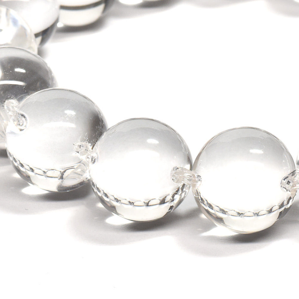 <The Floating Orbs>天然水晶 ブレスレット 12.5-13mm #RH180