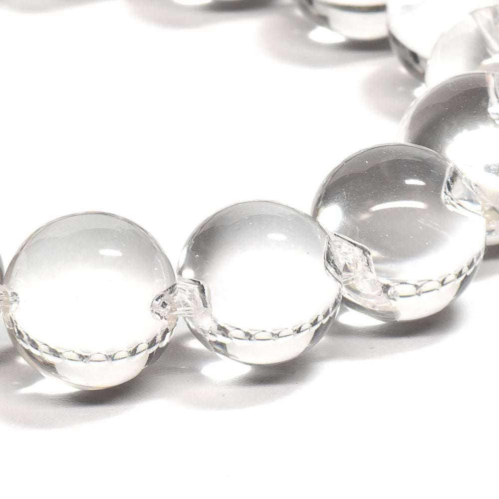 <The Floating Orbs>天然水晶 ブレスレット 12.5-13mm #RH180