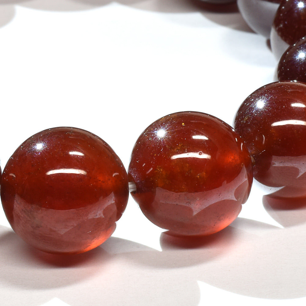 ガーネット ブレスレット 14-16mm #RJ008