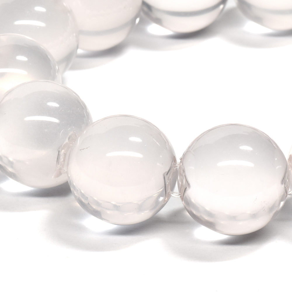 <The Floating Orbs>スターローズクォーツ ブレスレット 16.5mm #RJ019