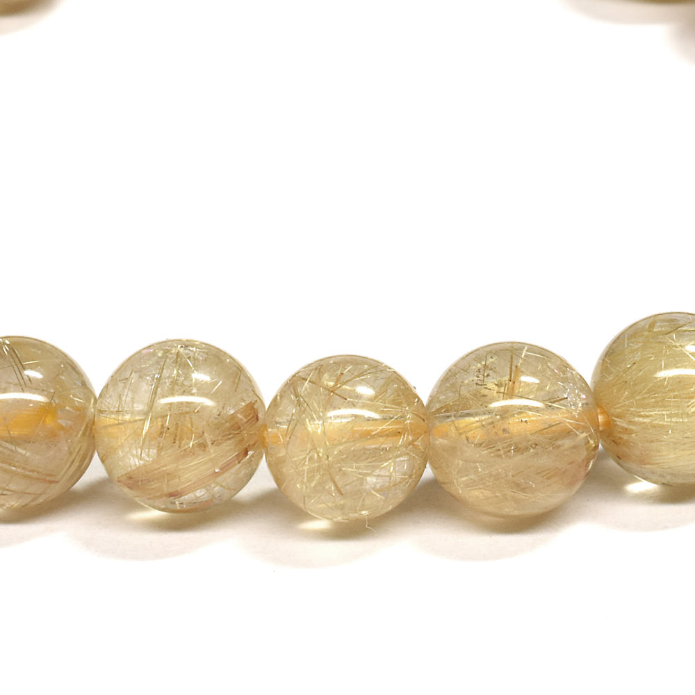 ゴールドルチルクォーツ ブレスレット 7-7.5mm #RJ053