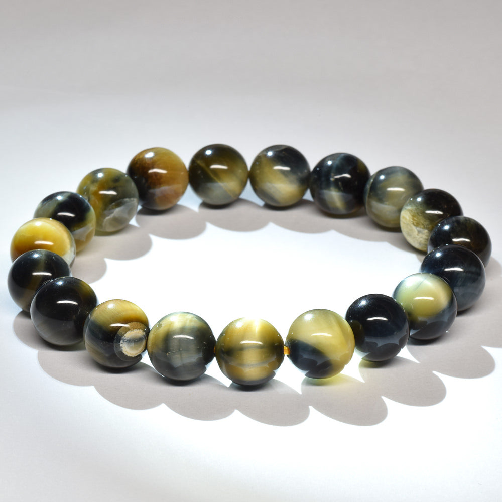 ゼブラタイガーアイ ブレスレット 10.5mm #RJ078