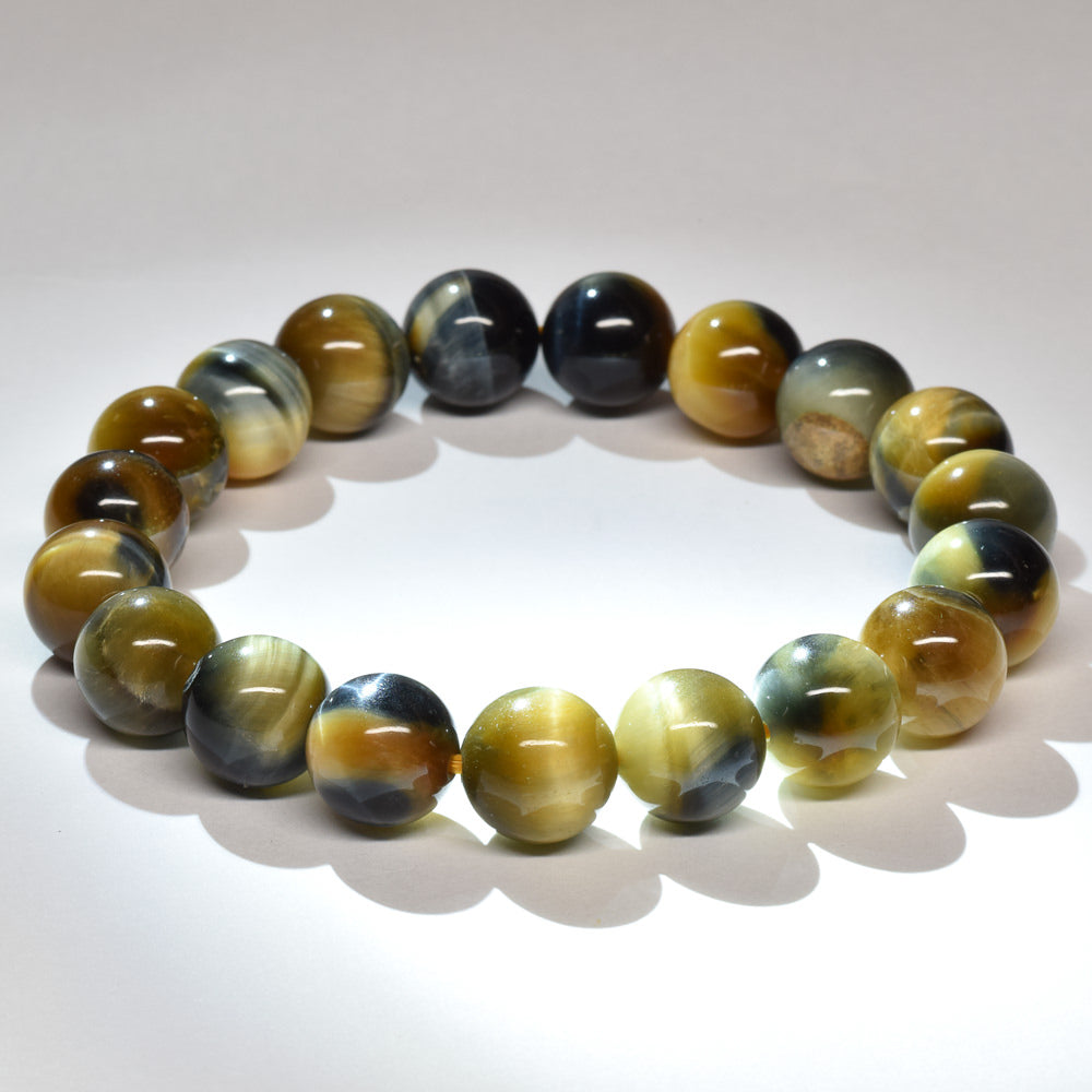 ゼブラタイガーアイ ブレスレット 10.5mm #RJ079