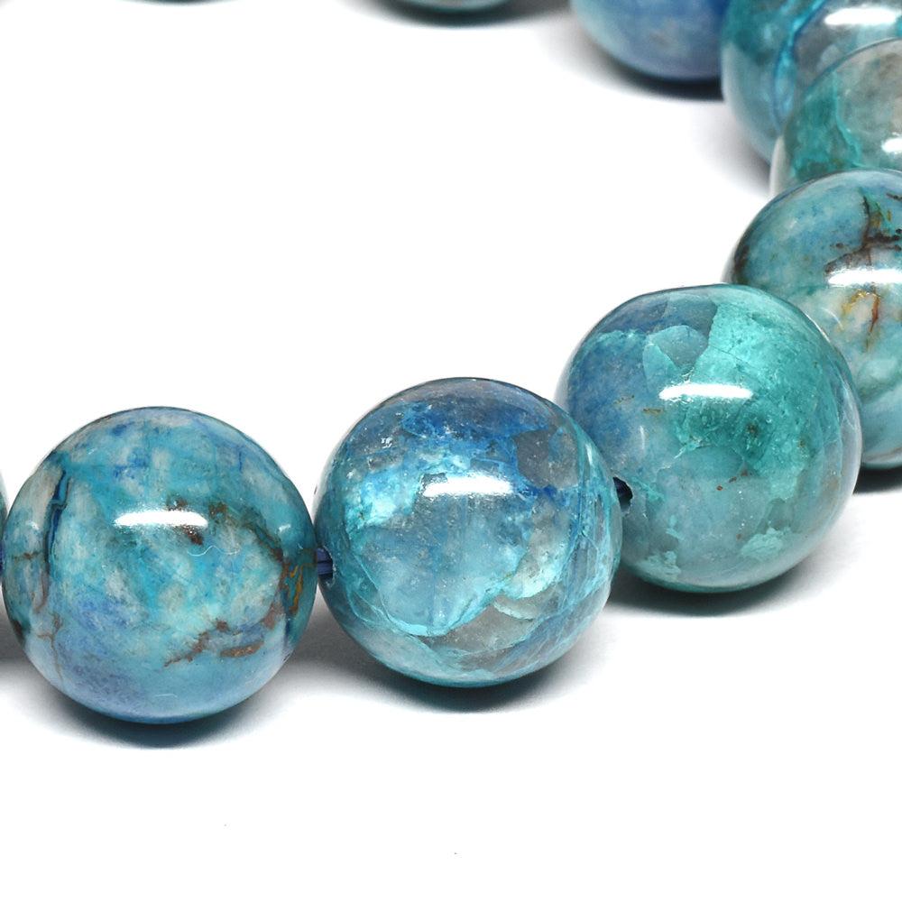 クリソコラシリカ ブレスレット 13.5mm #RJ120