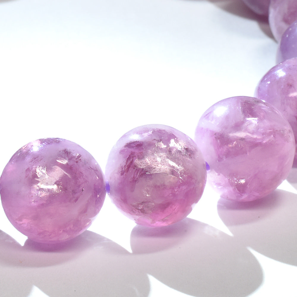 ピンクレピドライトシリカ ブレスレット 11mm #RJ138