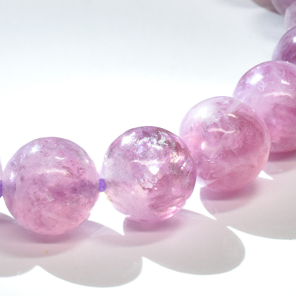 ピンクレピドライトシリカ ブレスレット 10mm #RJ140