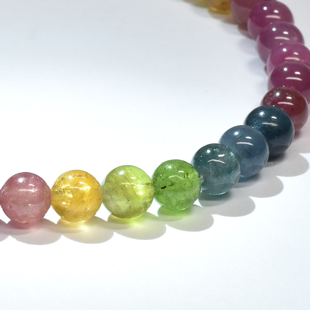 キャンディーカラートルマリン ブレスレット 5mm #RJ152