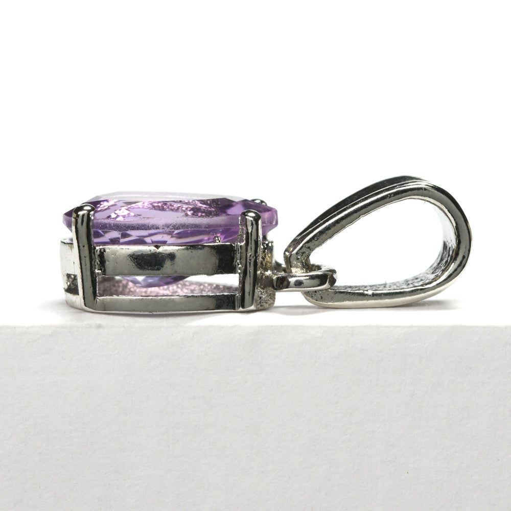 ラベンダーアメジスト ペアシェイプ・カット SV925 ペンダントトップ 9.7x7.0mm #RL080
