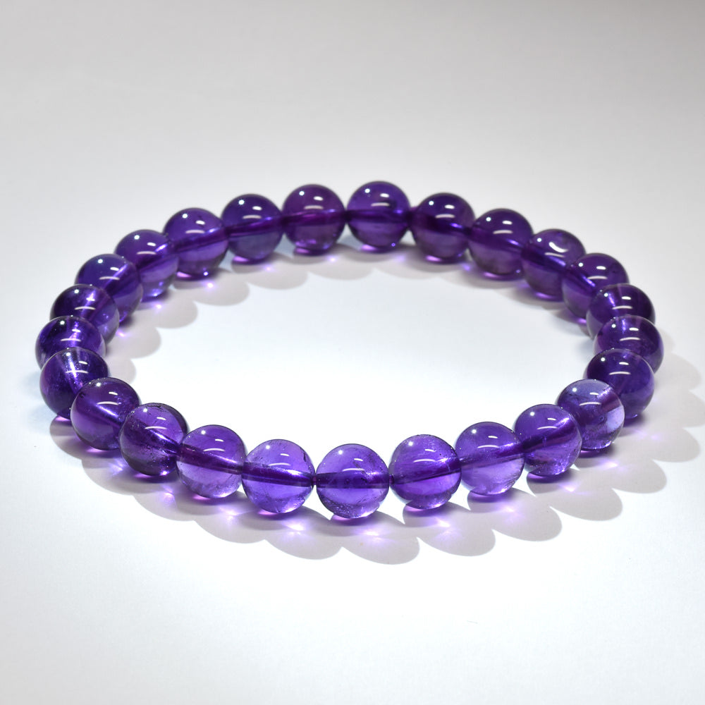 アメジスト ブレスレット 7mm #RL178