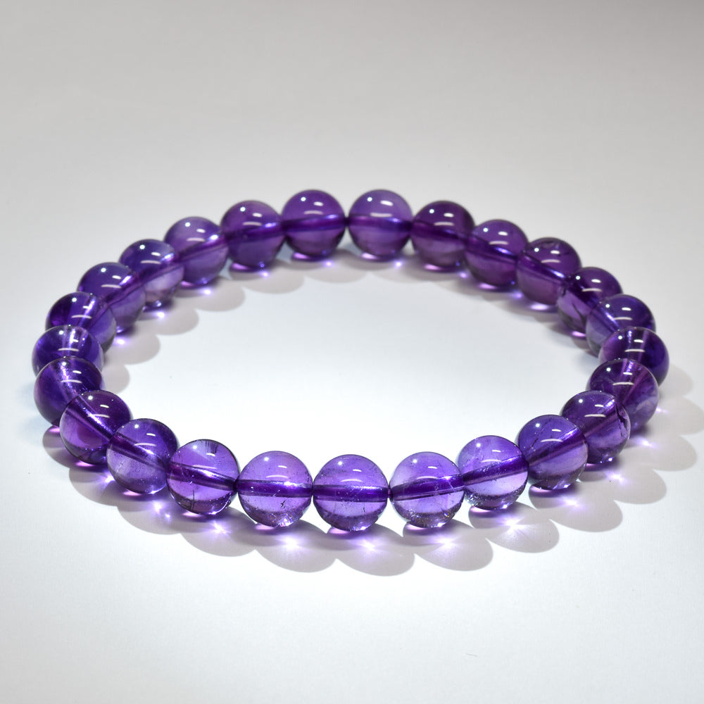 アメジスト ブレスレット 7mm #RL179