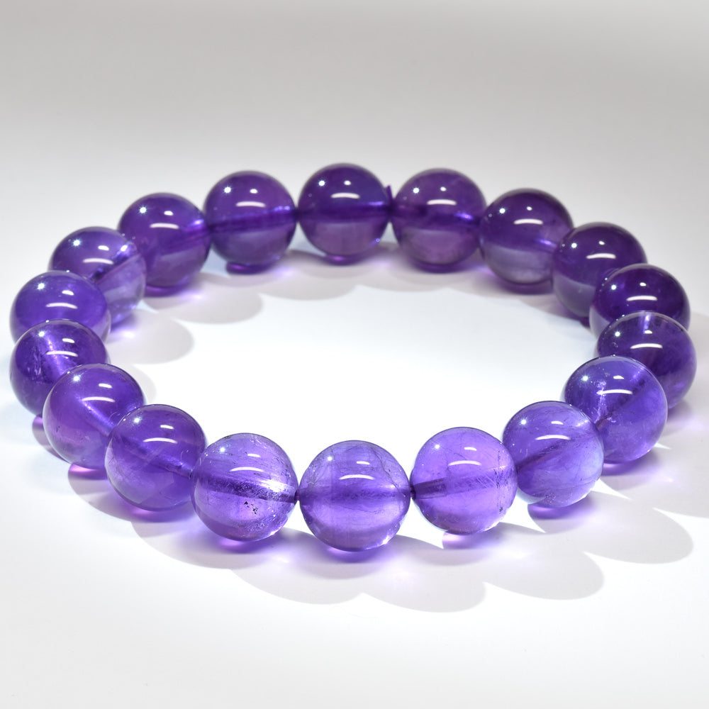 アメジスト ブレスレット 11.5mm #RL185