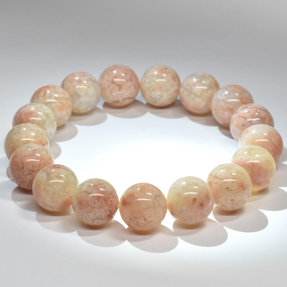 プルームアゲート ブレスレット 12.5mm #RL268