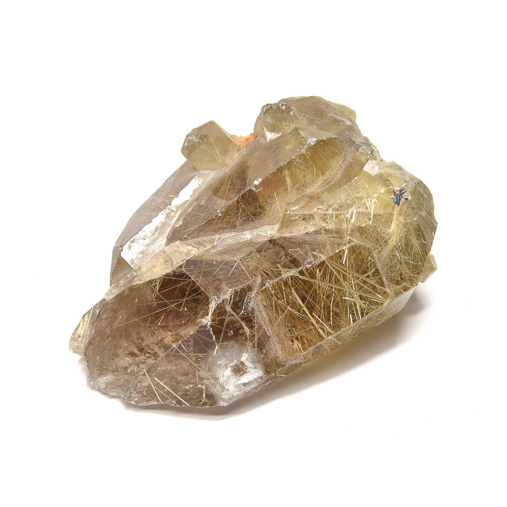 ブラジル産ゴールドルチルクォーツ 原石 63.7x44x37mm #RM041