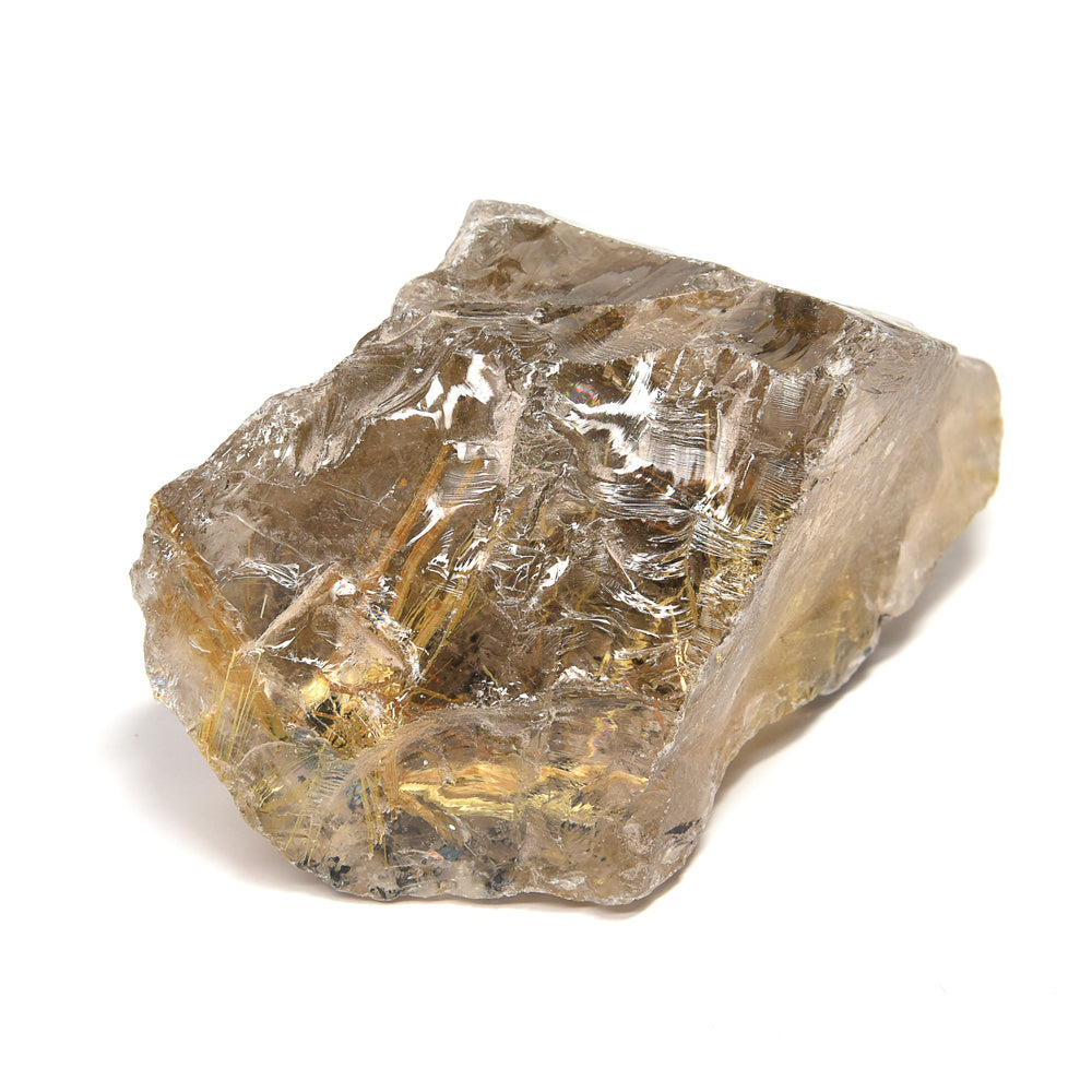 ブラジル産ゴールドルチルクォーツ 原石 75x57.7x37.7mm #RM042