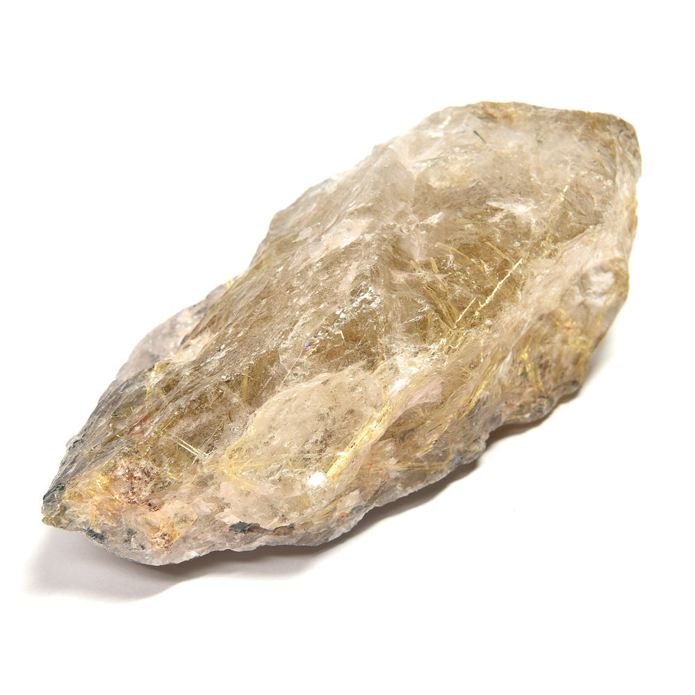 ブラジル産ゴールドルチルクォーツ 原石 103x53x40mm #RM046