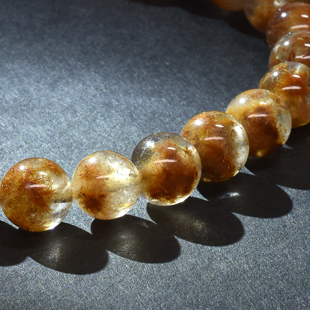 フラワールチルクォーツ ブレスレット 7mm #RM084