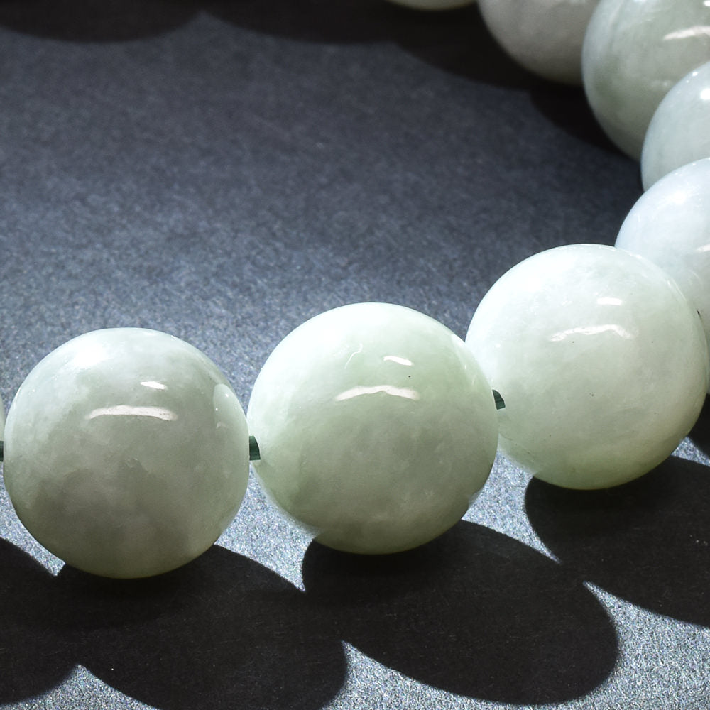 ミャンマー翡翠 ブレスレット 12mm #RM128