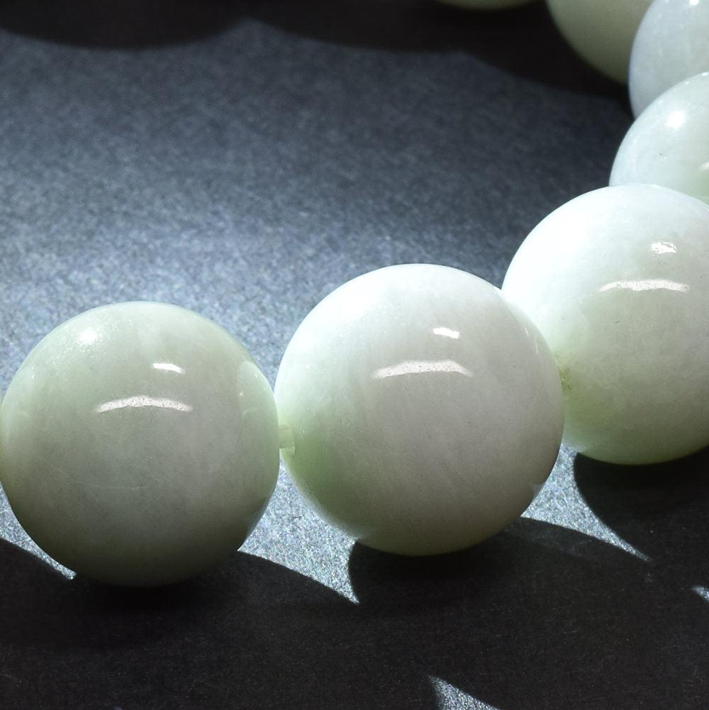 ミャンマー翡翠 ブレスレット 14mm #RM130