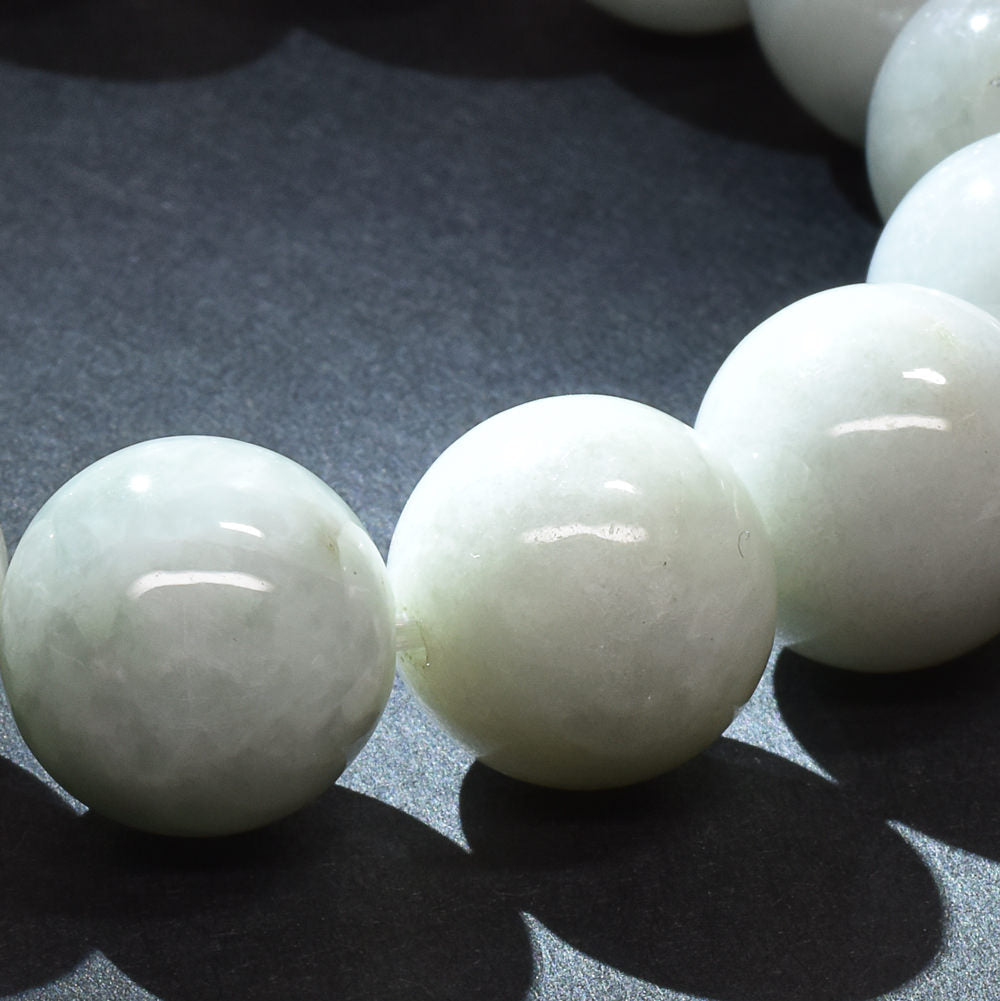 ミャンマー翡翠 ブレスレット 14mm #RM132