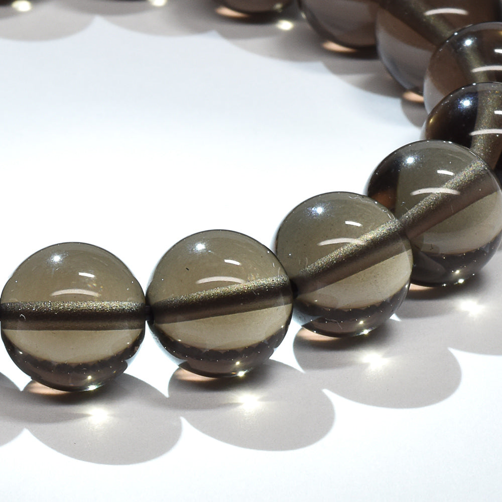 ブラックアイスオブシディアン【一点物】 ブレスレット 10mm #RM150