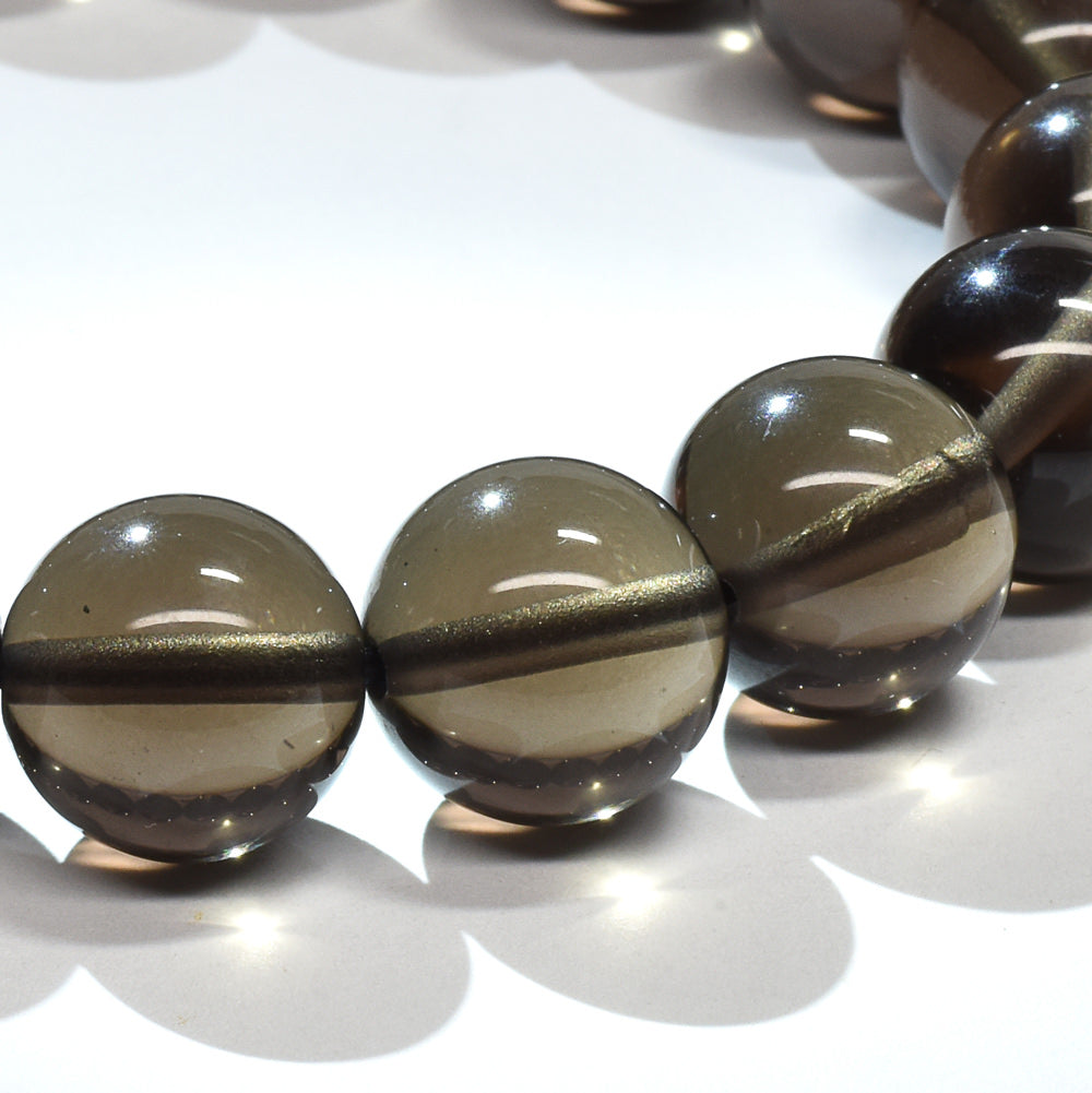 ブラックアイスオブシディアン【一点物】 ブレスレット 12mm #RM152