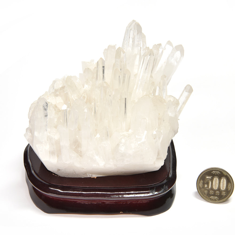 中国産 天然水晶クラスター 120x83x90mm #RM168