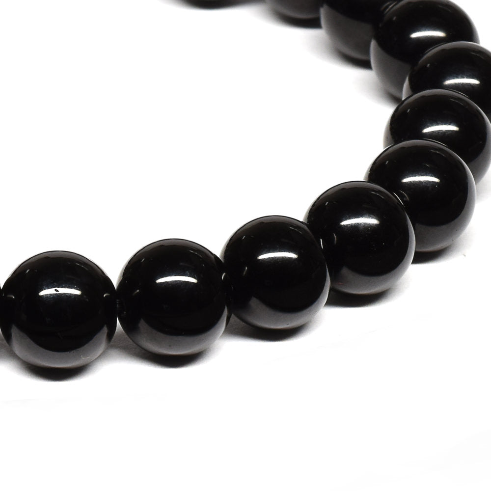 (ご奉仕品)チベット産モリオン ブレスレット 8mm #T3208