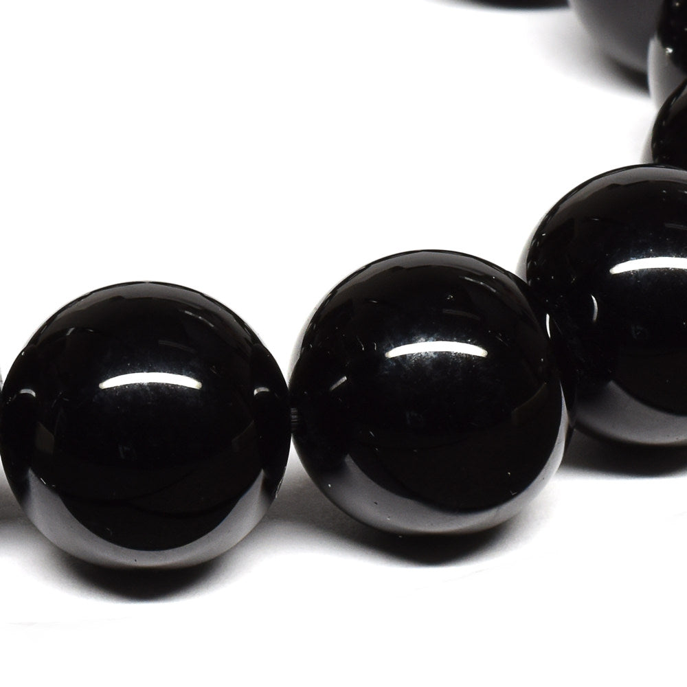 チベット産モリオン ブレスレット 14mm【一点物】#RM173