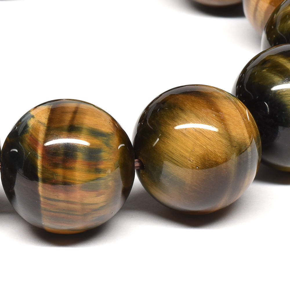 ゼブラタイガーアイ ブレスレット 18-18.5mm #SA109