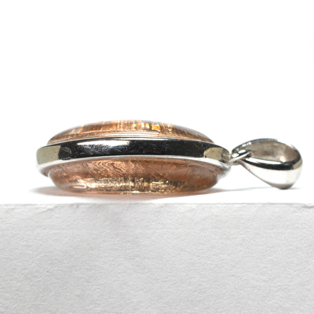 ギベオン隕石 三日月 ペンダントトップ 17x13mm #SA147