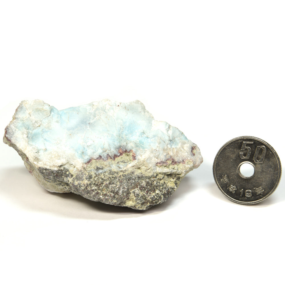 ドミニカ共和国産ラリマー 原石 60.1x29.1x21.7mm #SA250