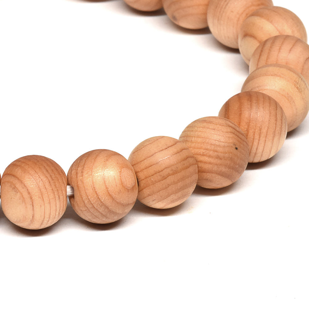 高野山壇上伽藍中門檜 明星 ブレスレット 8mm #SB029